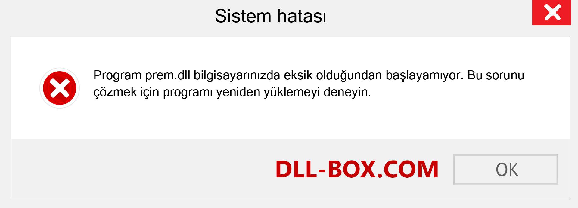 prem.dll dosyası eksik mi? Windows 7, 8, 10 için İndirin - Windows'ta prem dll Eksik Hatasını Düzeltin, fotoğraflar, resimler